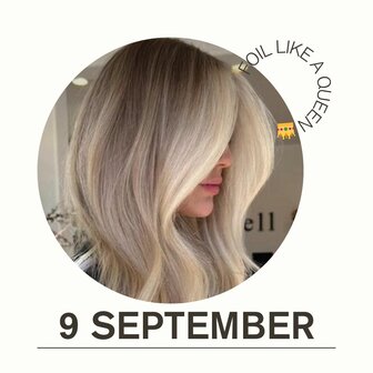 Foil Like a Queen 👑 met Sylwia - White Lush - 9 september = Dag 2