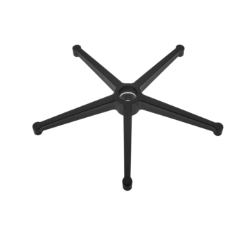 Star base for Clic Tec stool Zwart