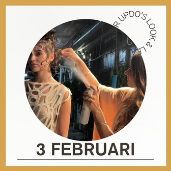 Hair updo&#039;s by Juliette den Ouden - 3 februari - Hele dag - Look &amp; learn + praktijk handson workshop