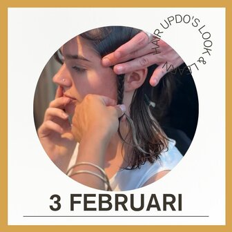 Hair updo&#039;s by Juliette den Ouden - 3 februari - Hele dag - Look &amp; learn + praktijk handson workshop