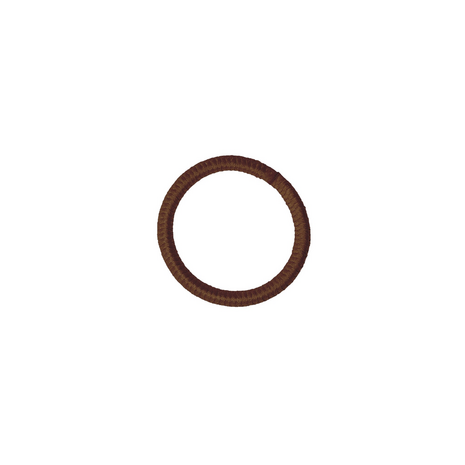 Hair tie mini brown 10pcs.